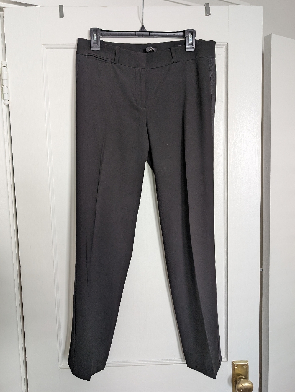 Ann Taylor Loft Marisa Straight Pants - Black Dress Pants Size 6